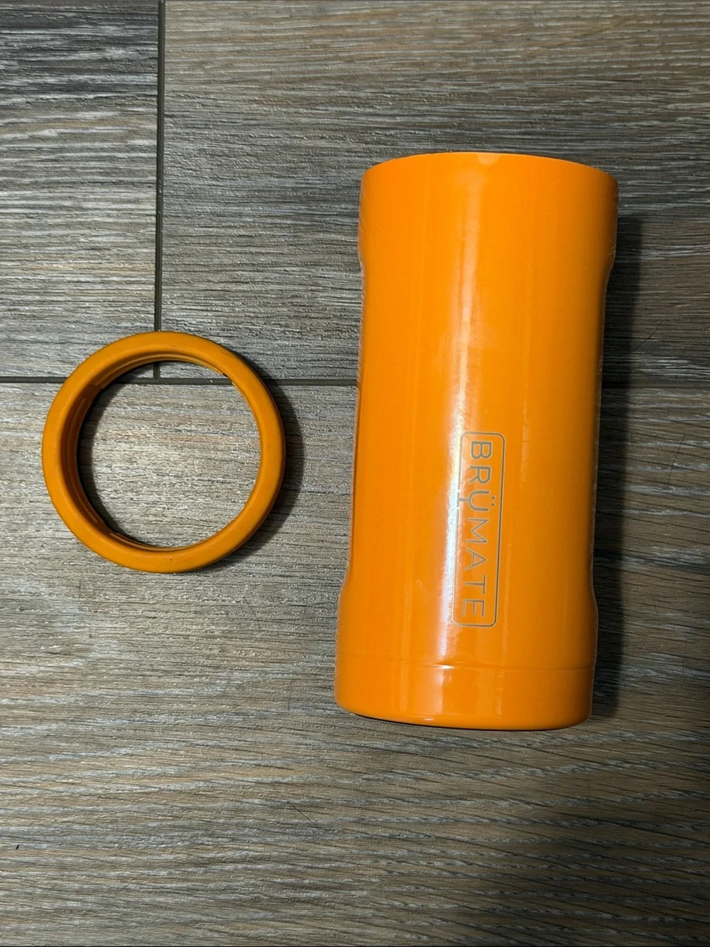 BruMate Hopsulator Slim Can Cooler - Orange